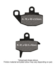 Ebc Tt Sport Carbon Fusion Brake Pads For Tout Terrain