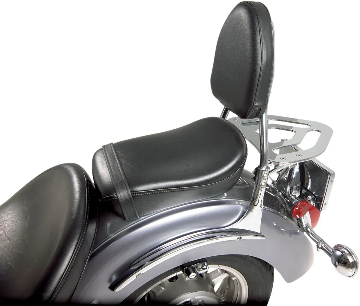 Show Chrome Sissy Bar Kit - Black & Chrome