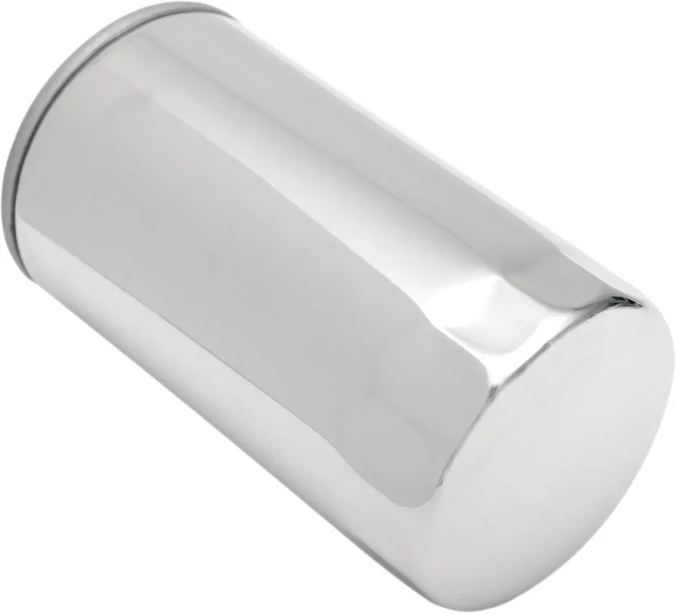 Drag Specialties Magnetic Ring Oil Filter - Chrome