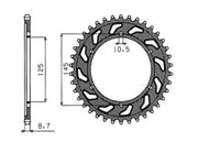 Sunstar Sprockets Steel Rear Sprocket 530-39t