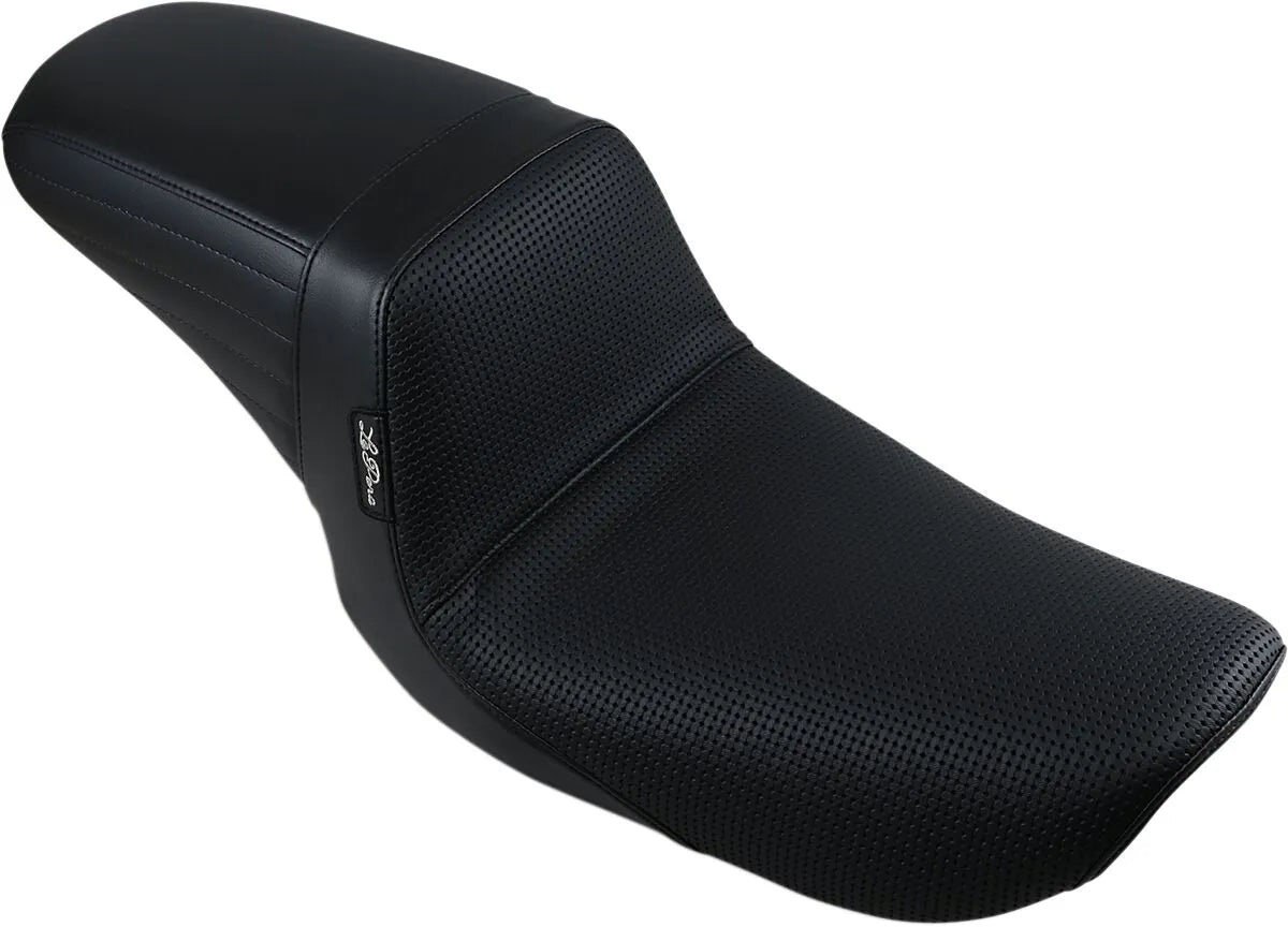 Le Pera Kickflip Seat - Black Basketweave Vinyl
