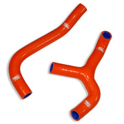 Samco Sport Radiator Hose Kit - Orange Silicone