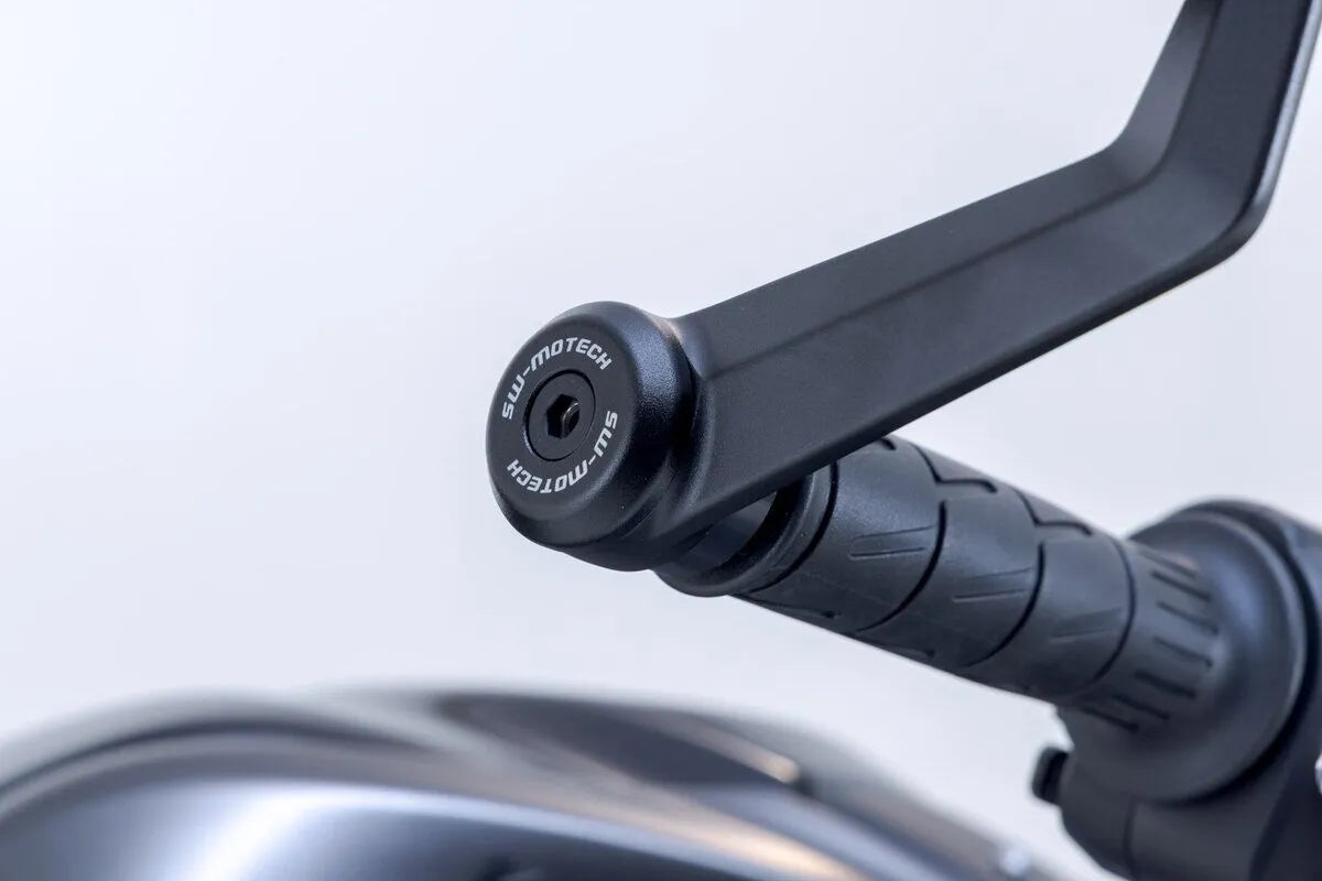 Sw-motech Bar End Mirrors - Black Aluminum