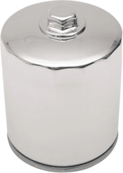 Drag Specialties Magnetic Ring Oil Filter Chrome