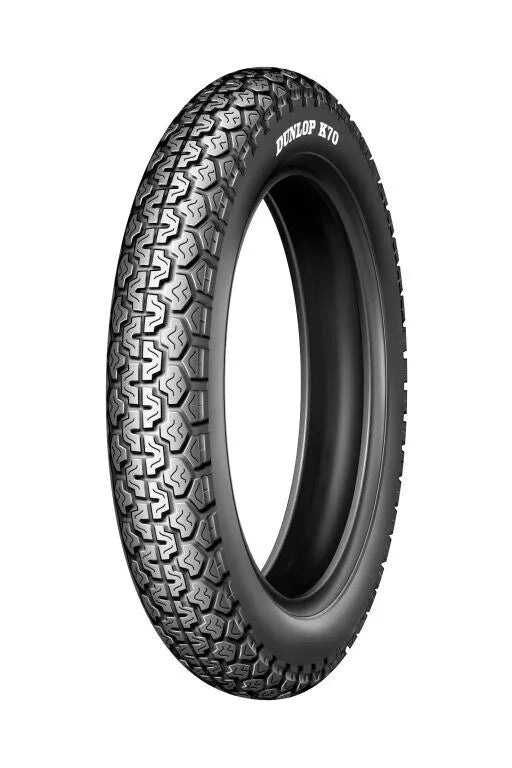 Dunlop K70 Tire 4.00-18 For Classic Bikes
