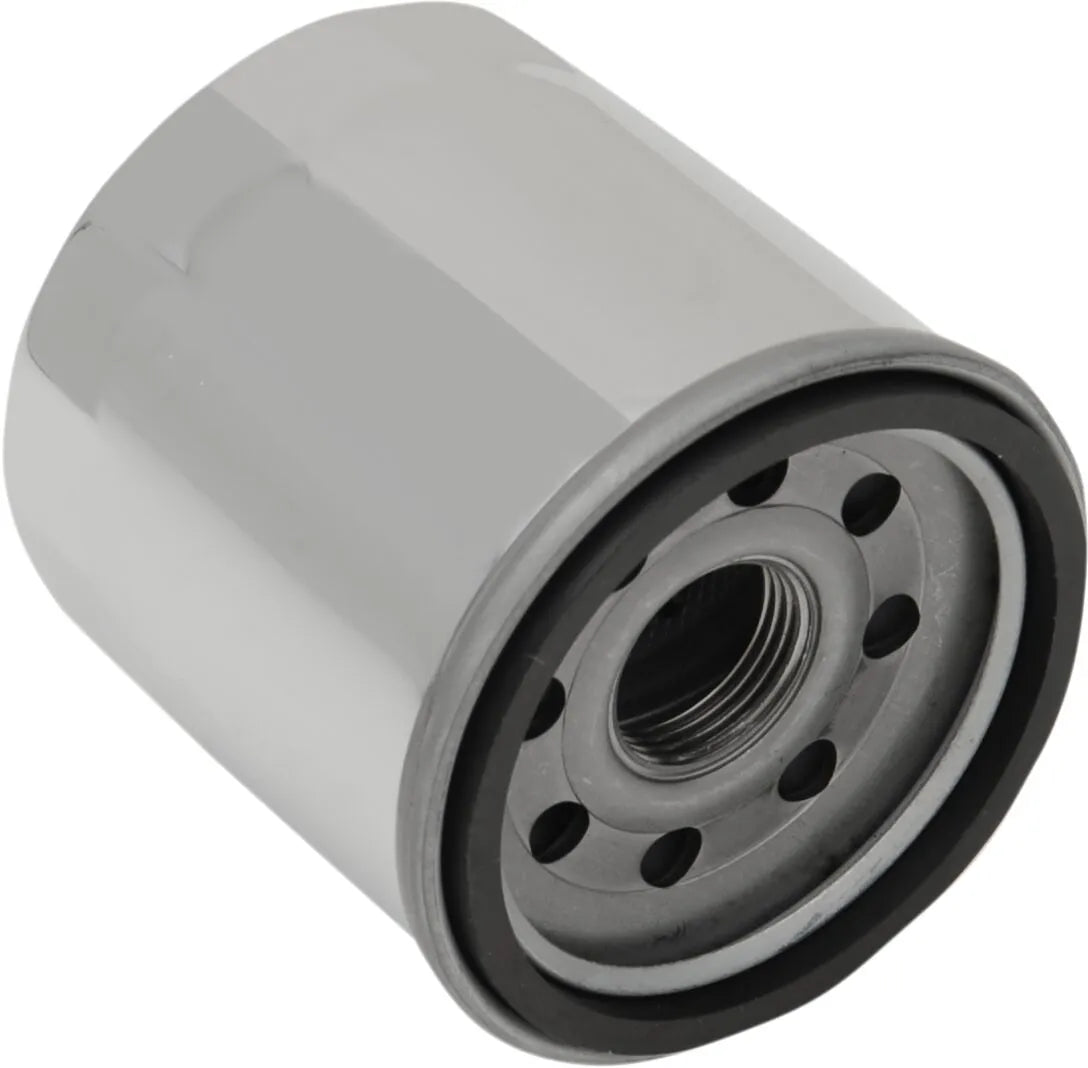 Drag Specialties Spin-on Oil Filter - Chrome