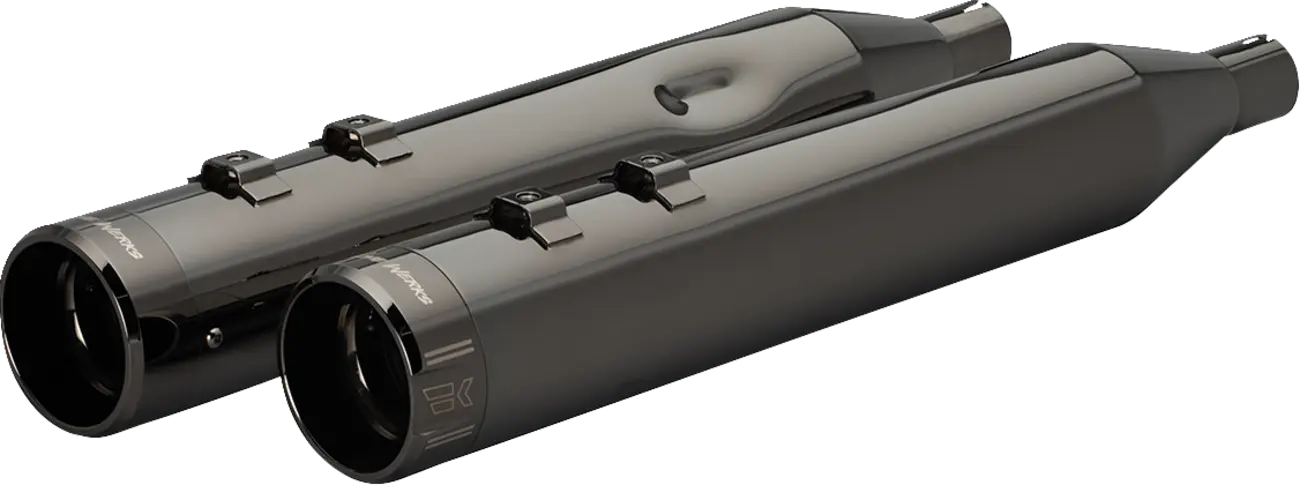 Khrome Werks Hp-plus Slip-on Mufflers With Klassic Tip