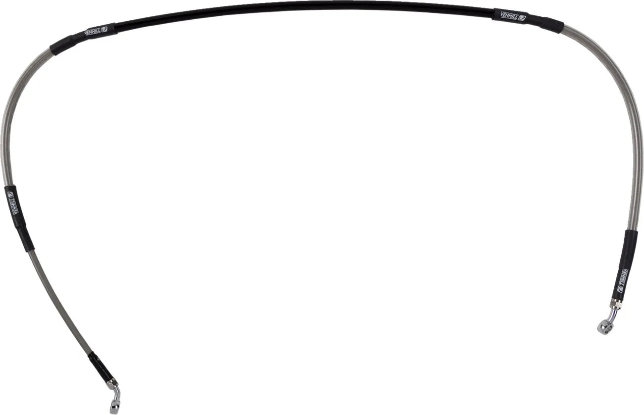 Moose Offroad Stainless Steel Braided Brake Line Front