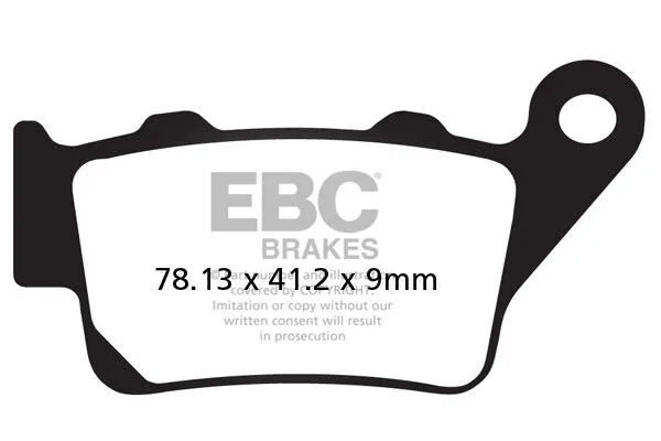Ebc Sfa-hh Series Sintered Scooter Brake Pads