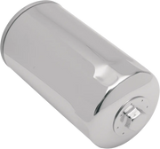 Drag Specialties Magnetic Ring Oil Filter Chrome