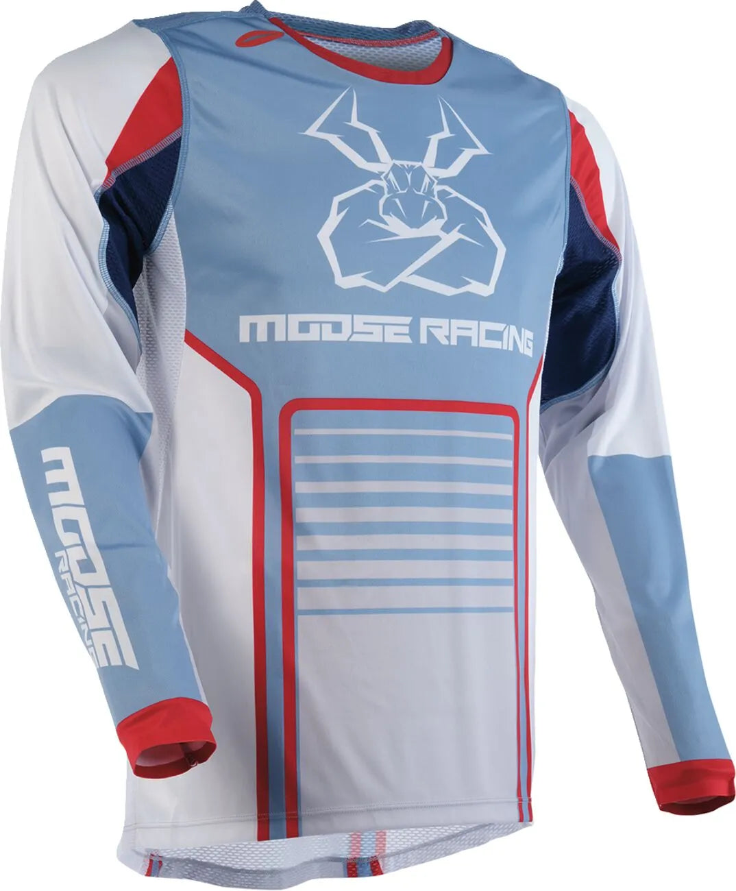 Moose Offroad Agroid Jersey - Blue/Gray