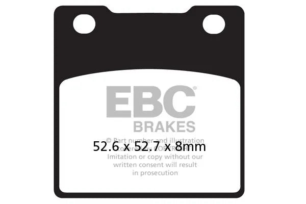 Ebc Vee Semi-sintered Brake Pads