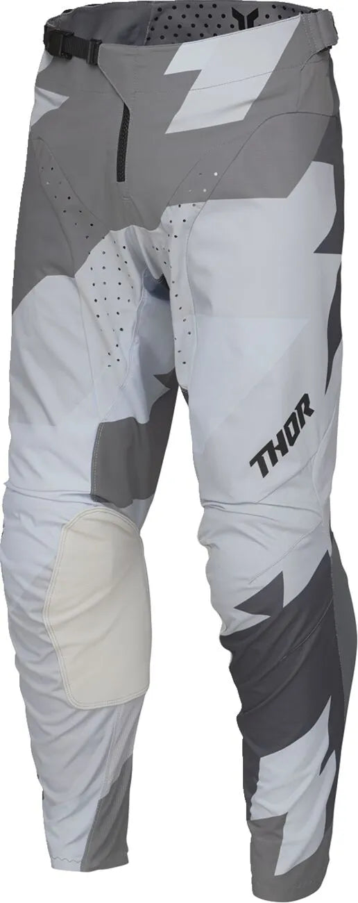 Thor Launchmode Brave Racewear Pants - Black/Light Gray/Dark Gray/White