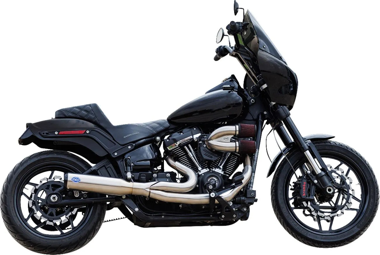 S&s Cycle 2-into-1 Qualifier Exhaust System - Race