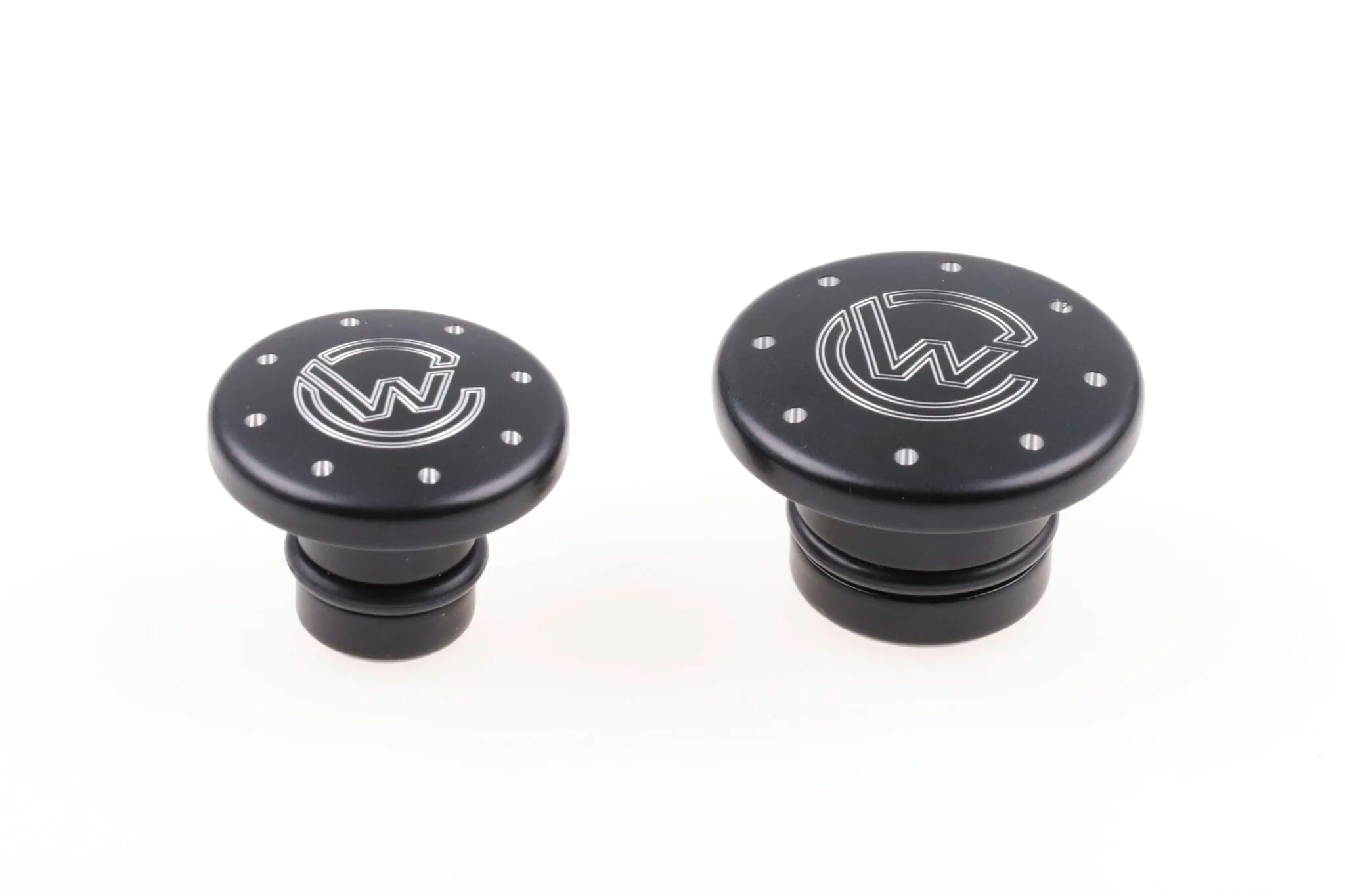 Cult Werk Black Aluminum Axle Cover