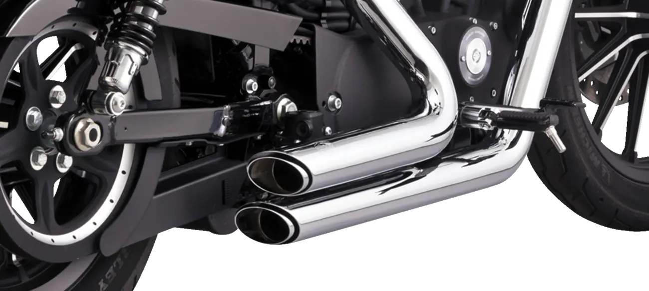 Vance & Hines Shortshots forskudt udstødningssystem