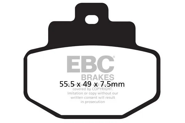 Ebc Sfac Carbon Brake Pads For Scooters