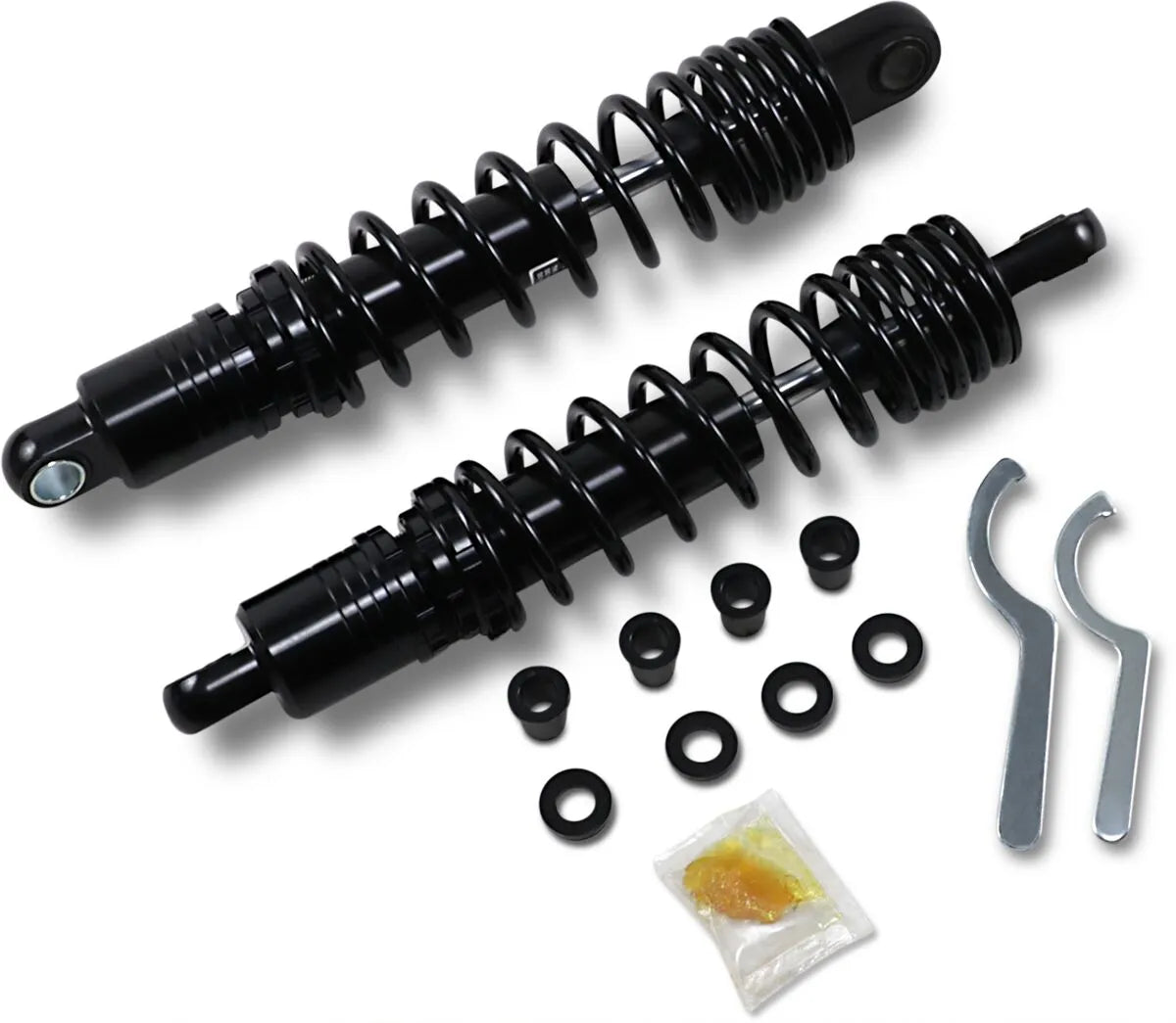 Drag Specialties Premium Ride-height Adjustable Shocks