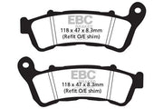 Ebc Sfac Carbon Series Scooter Brake Pads