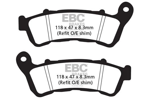 Ebc Sfac Carbon Series Scooter Brake Pads