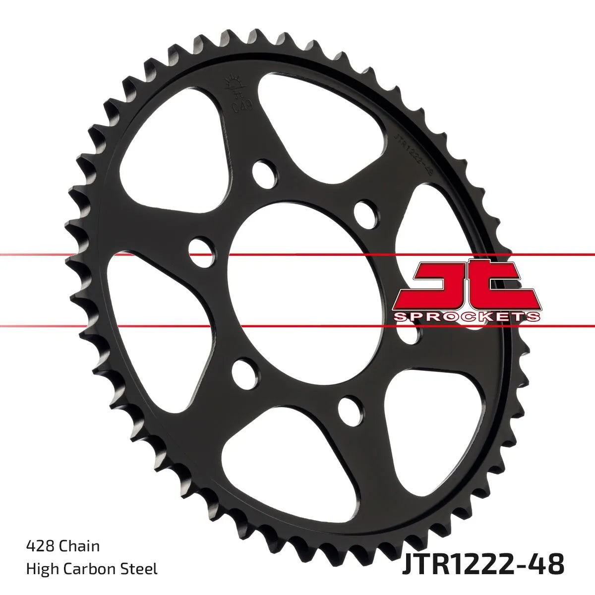 Jt Sprockets Steel Rear Sprocket - 48 Tooth