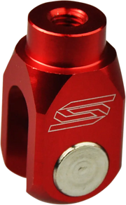 Scar Brake Clevis - Red Aluminum