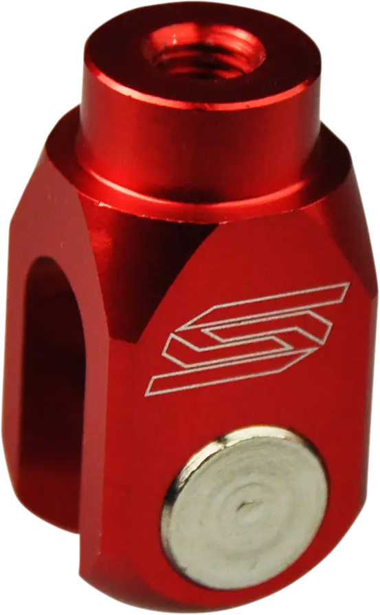 Scar Brake Clevis - Red Aluminum