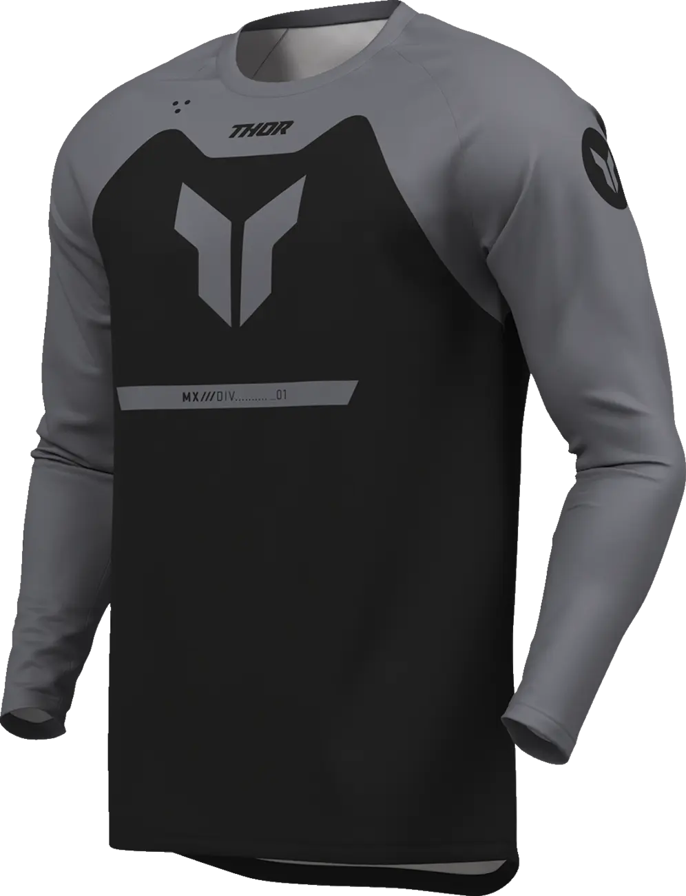 Thor Ridemode Menace Jersey - Black/Gray