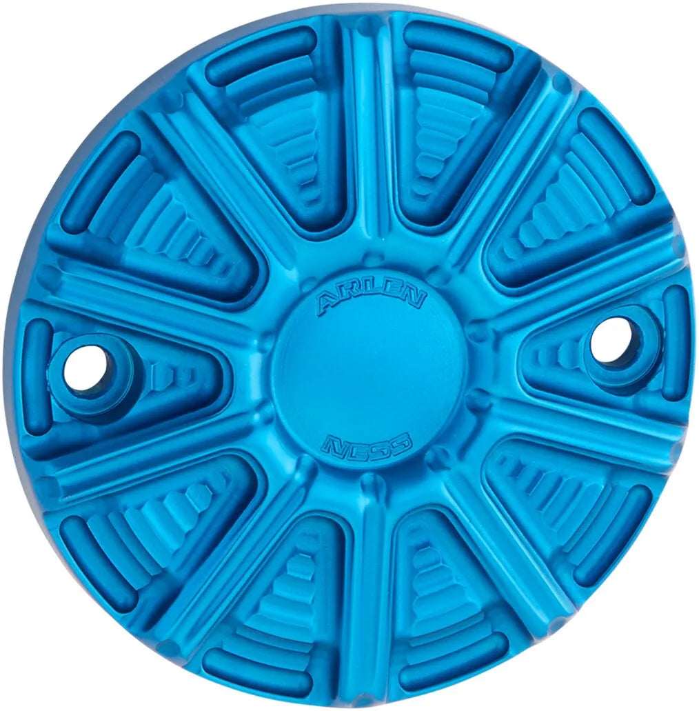 Arlen Ness 10-gauge Points Cover - Blue Anodized