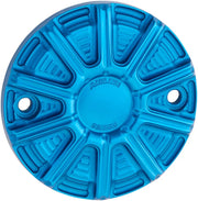 Arlen Ness 10-gauge Points Cover - Blue Anodized