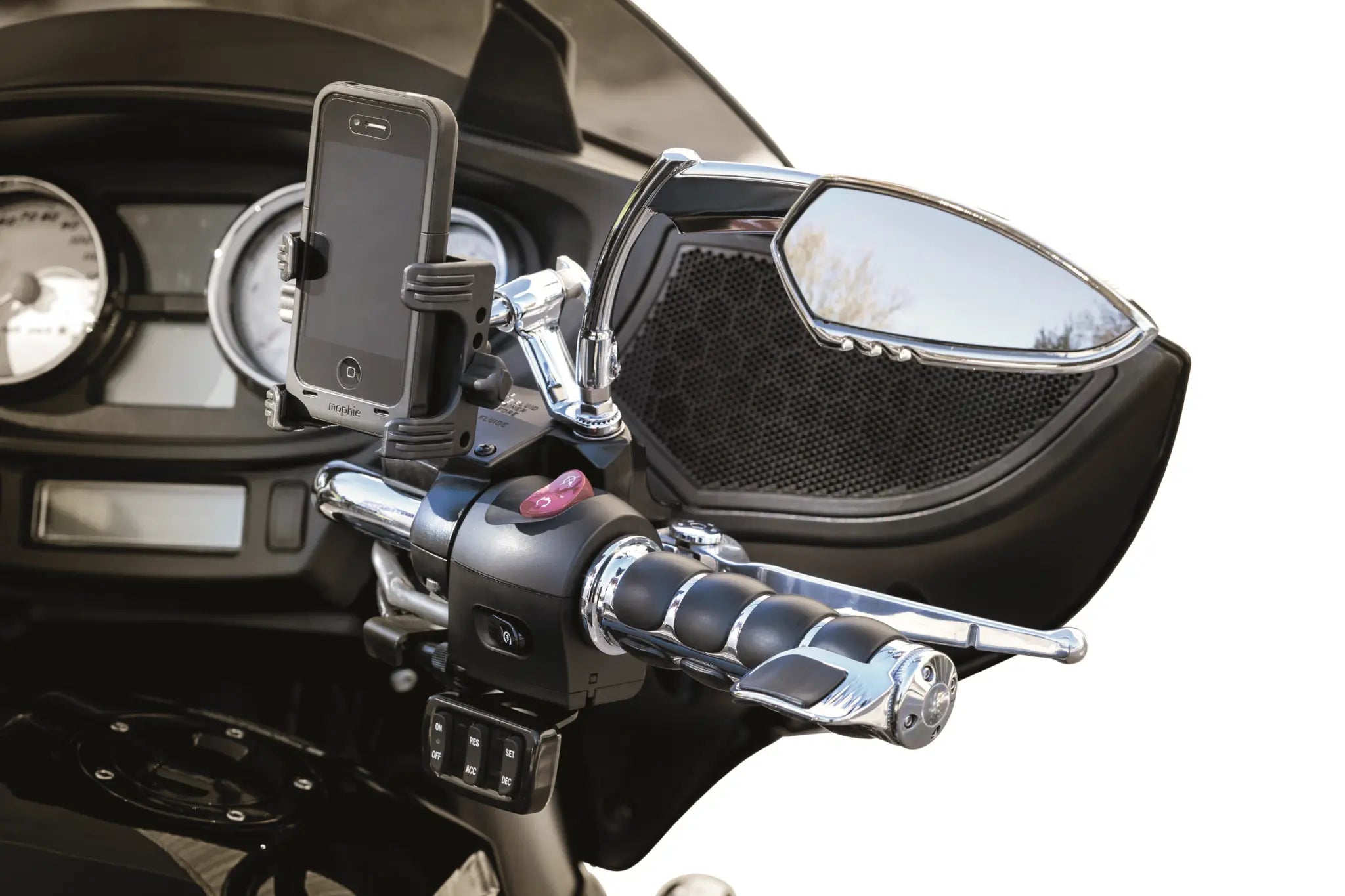 Kuryakyn Scythe Mirrors - Knife Style