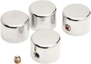 Drag Specialties Head Bolt Covers - Chrome