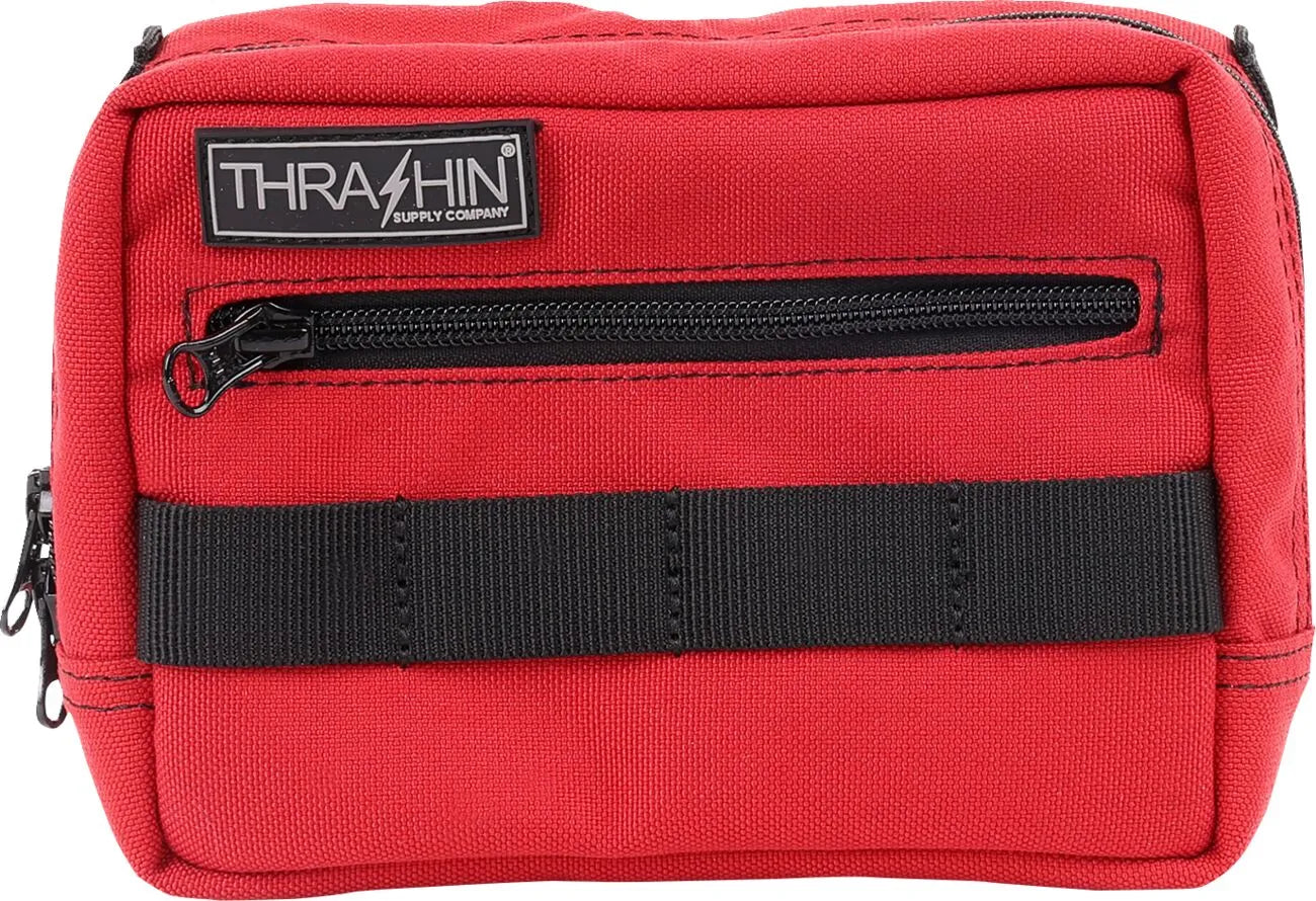 Thrashin Supply Handlebar Bag - Red