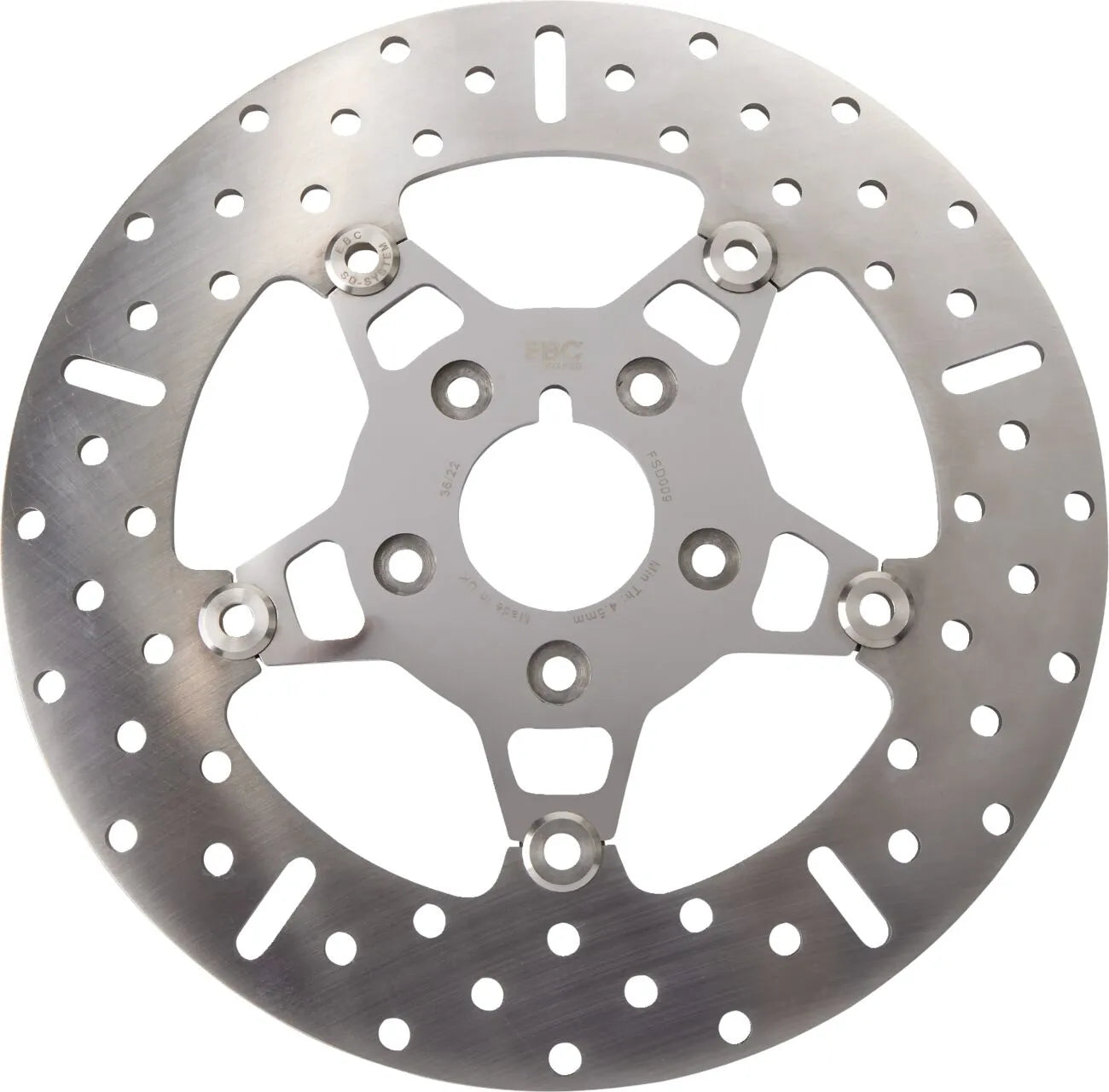Ebc Fsd Series Stainless Steel Front Brake Rotor For Big Twins
