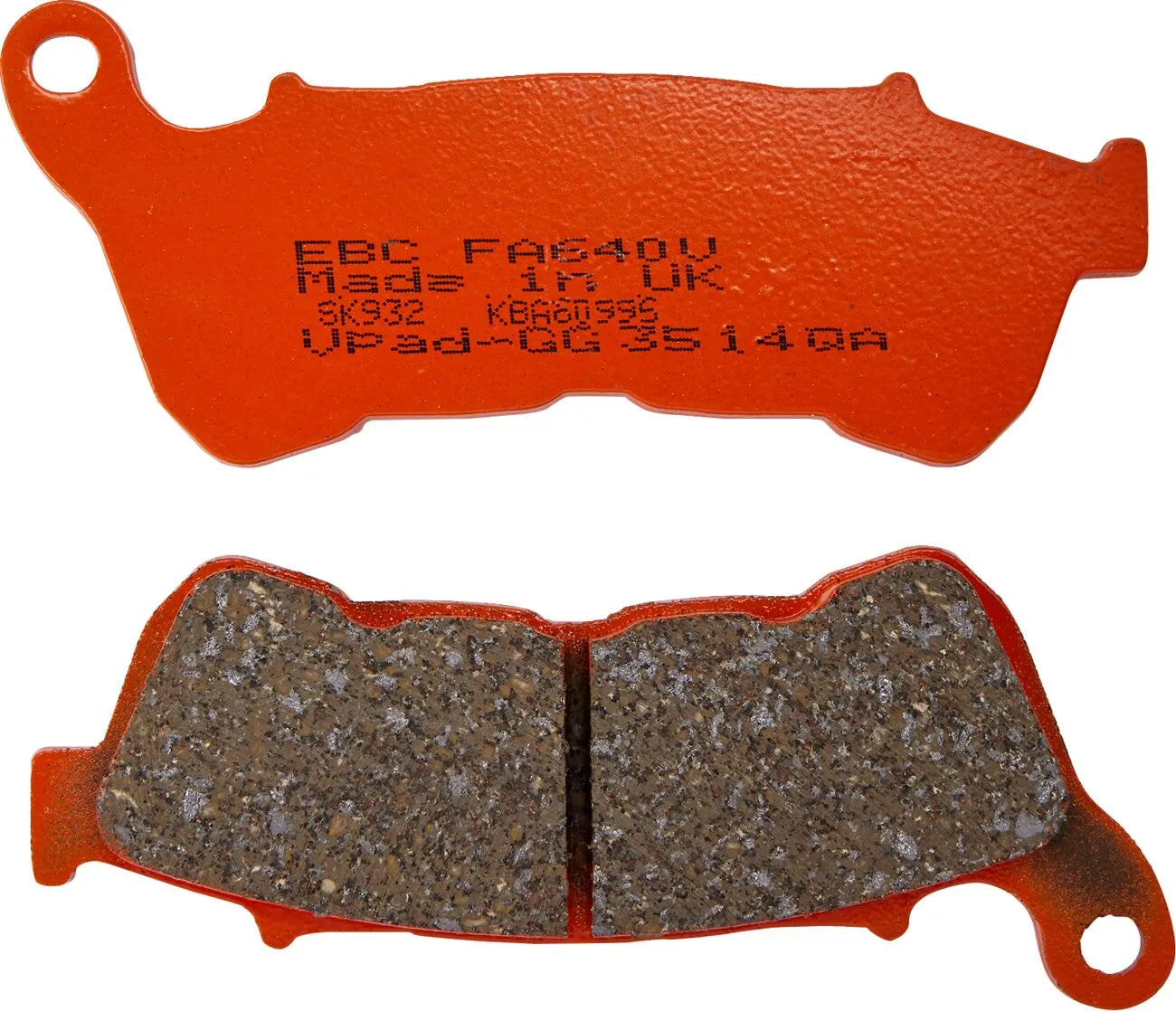 Ebc Fa640v Semi-sintered Brake Pads (Set Of 2)