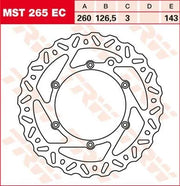 Trw Ec Cross Design Brake Rotor