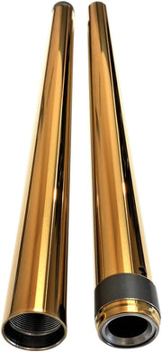 Pro-one Perf. Mfg. Fork Tubes Gold 39mm 26.25" Length