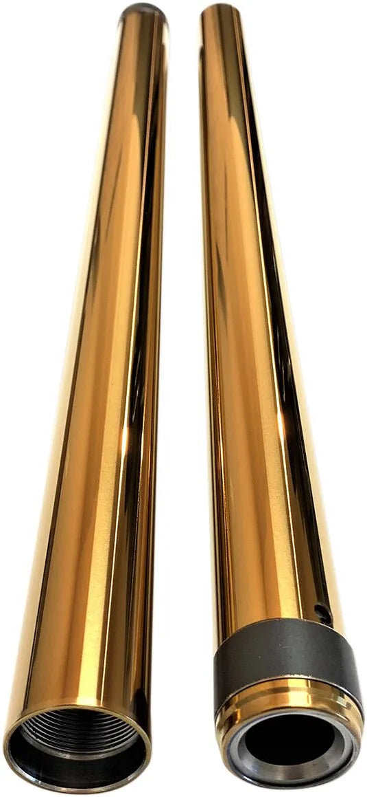 Pro-one Perf. Mfg. Fork Tubes Gold 39mm 26.25" Length