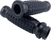 Drag Specialties Grenade Grips - Black, 1"