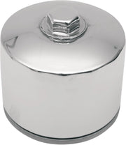 Drag Specialties Magnetic Ring Oil Filter Chrome