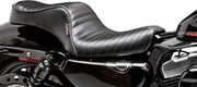 Le Pera Cherokee Seat - Black Vinyl, Pleated