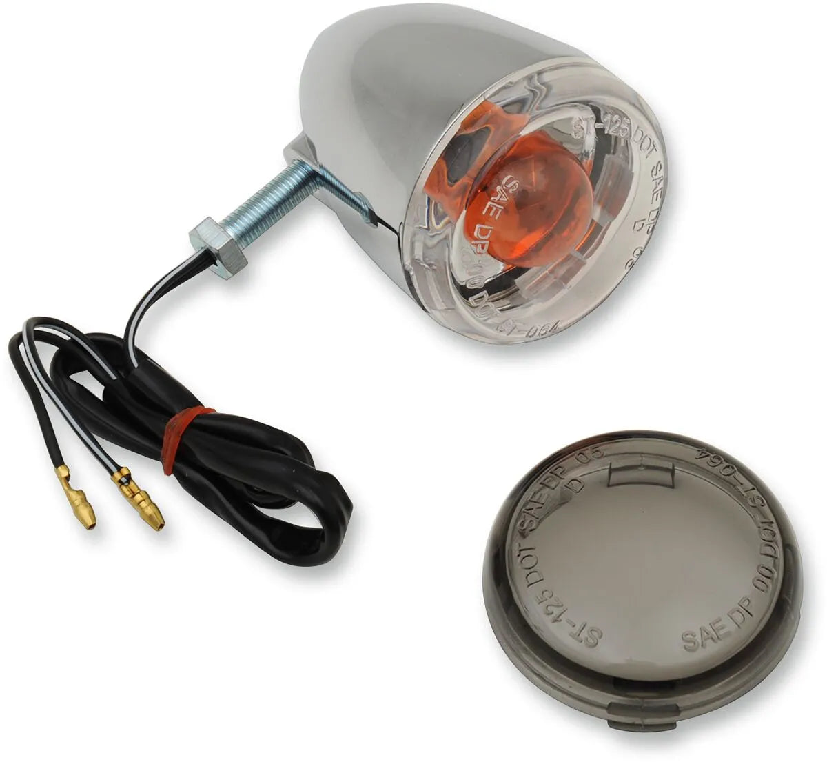 Drag Specialties Universal Turn Signal - Chrome