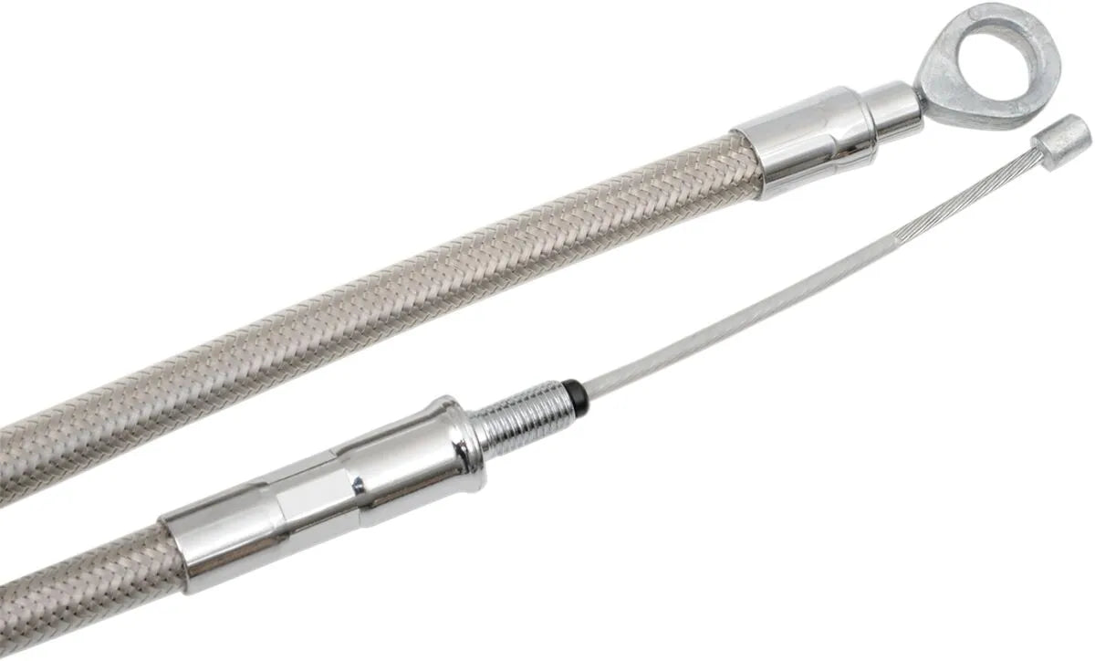 Drag Specialties Stainless Steel Clutch Cable
