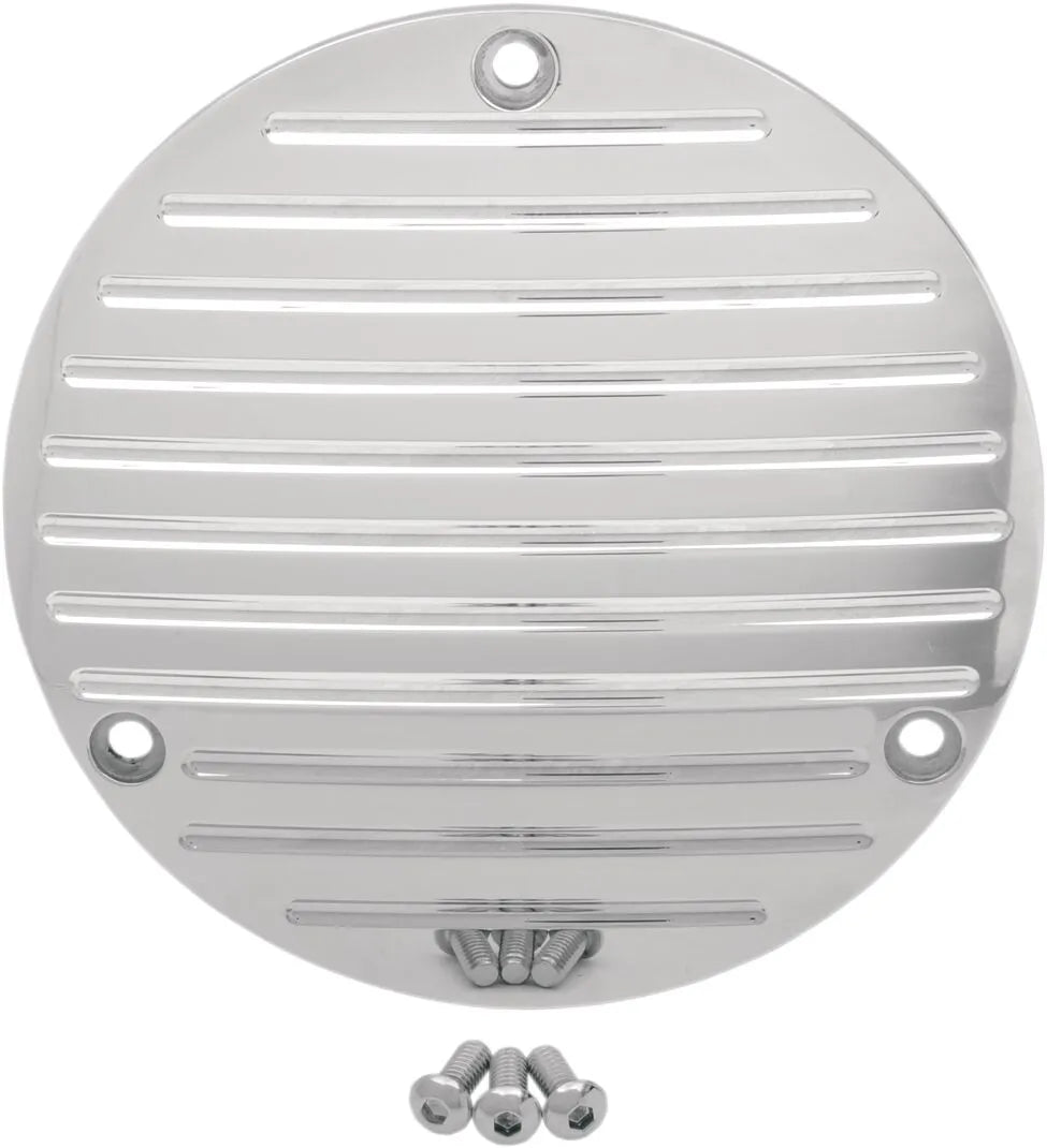 Pro-one Millennium Derby Cover - Chrome Billet Aluminum