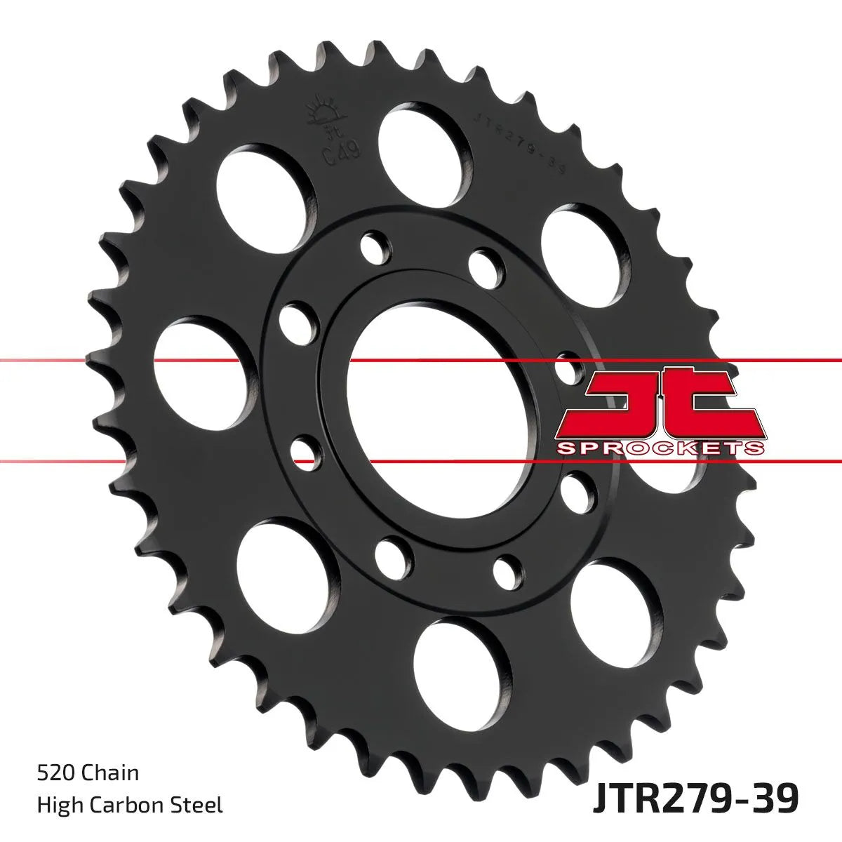 Jt Sprockets Steel Rear Sprocket 520-39t