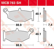 Trw Sh Series Sintered Metal Rear Brake Pads