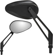 Parts Unlimited X-treme Mini Teardrop Mirror