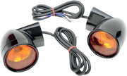 Drag Specialties Bullet Turn Signals - Gloss Black