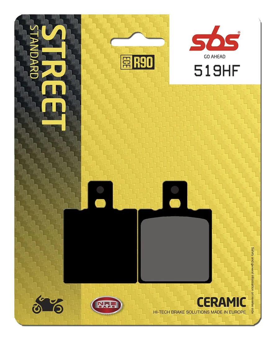 Sbs Hf Street Ceramic Organic Brake Pads