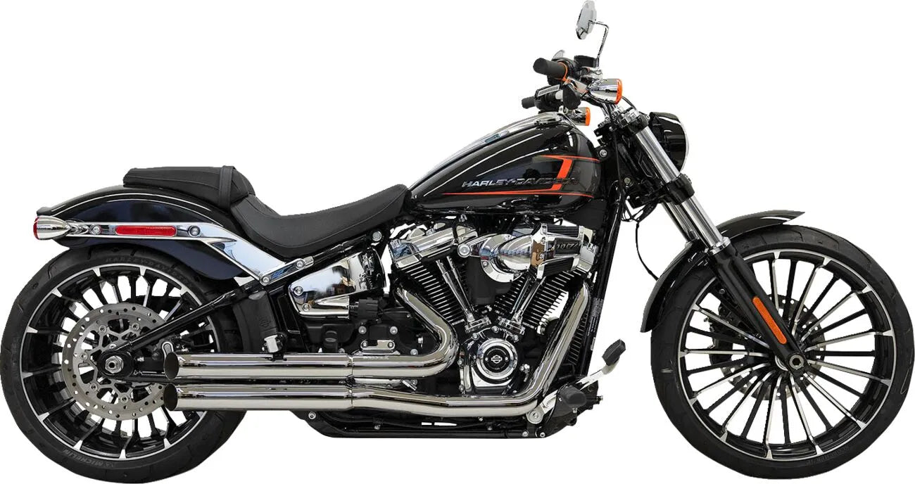 Bassani Xhaust Pro-street Exhaust System Chrome Steel
